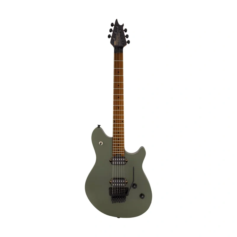 EVH Wolfgang Standard Electric Guitar, Maple FB, Matte Army Drab