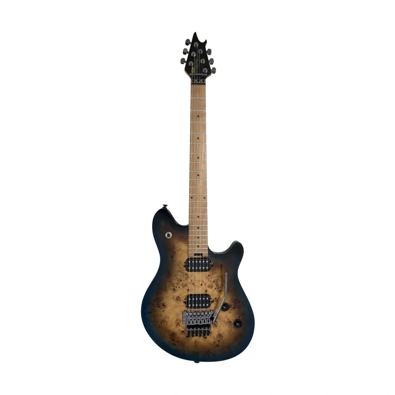 EVH Wolfgang Standard Exotic Electric Guitar, Baked Maple FB, Midnight Sunset