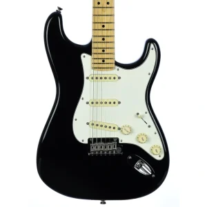 Fender 2016 American Standard Stratocaster, Maple Fingerboard, Black – Used