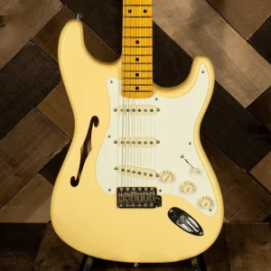 Fender 2019 Eric Johnson Thinline Stratocaster Vintage White With OHC – Used