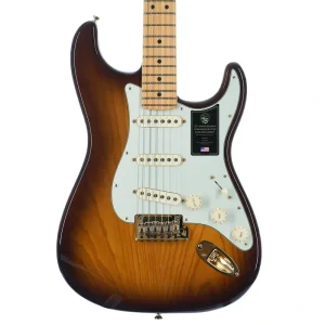 Fender 75th Anniversary Commemorative Stratocaster Maple, 2 Color Bourbon Burst