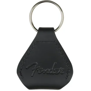 Fender 9106001606 Leather Pick Holder Keychain