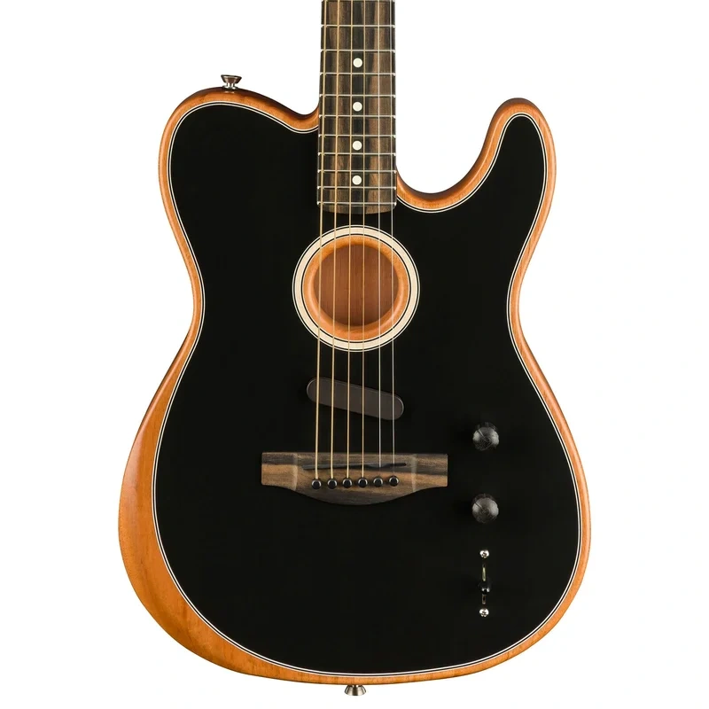 Fender American Acoustasonic Telecaster, Black