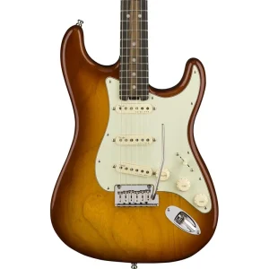 Fender American Elite Stratocaster – Ebony Fingerboard – Tobacco Sunburst