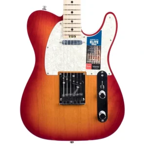 Fender American Elite Telecaster, Maple Fingerboard, Aged Cherry Burst