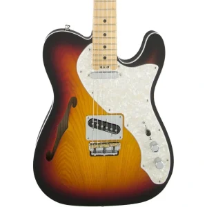 Fender American Elite Telecaster Thinline – Maple Fingerboard – 3-Color