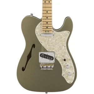 Fender American Elite Telecaster Thinline – Maple Fingerboard – Champagne