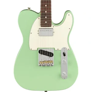 Fender American Performer Telecaster Hum – Rosewood – Satin Surf Green
