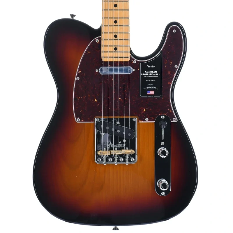 Fender American Professional II Telecaster Maple, 3 Color Sunburst