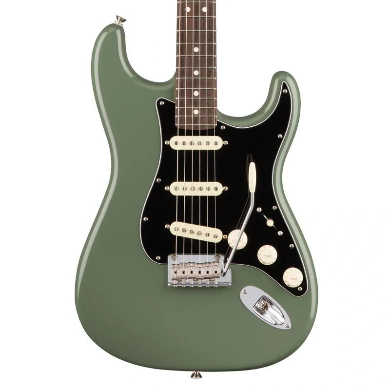 Fender American Professional Stratocaster – Antique Olive – Rosewood