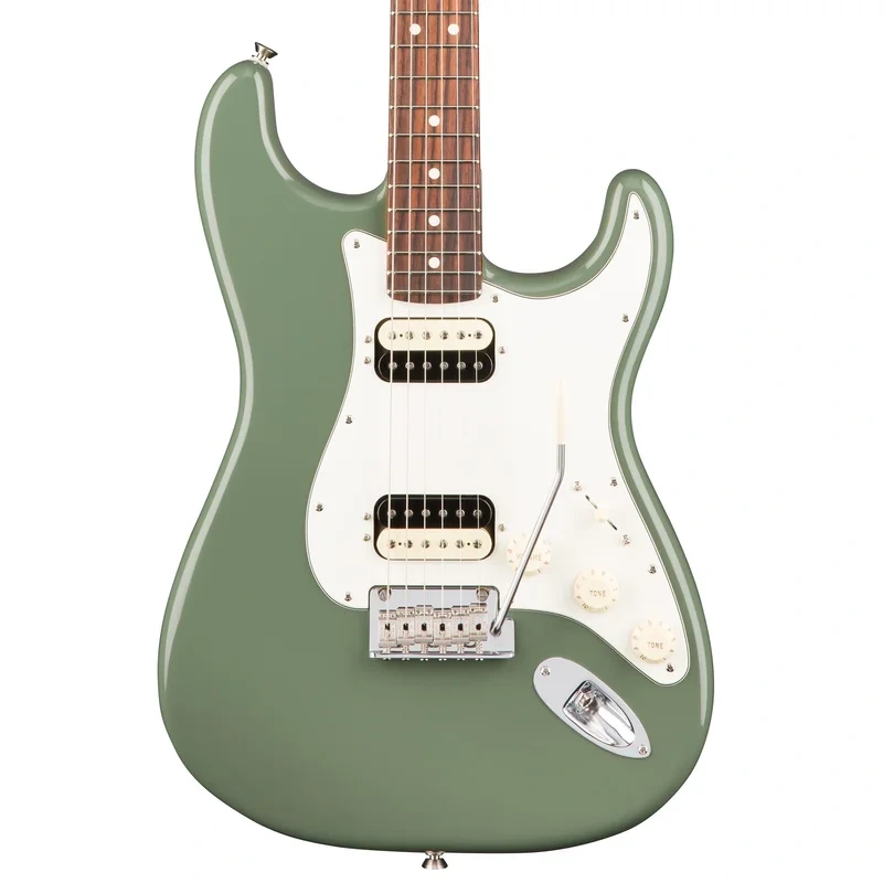 Fender American Professional Stratocaster HH Shawbucker – Antique Olive – Rosewood
