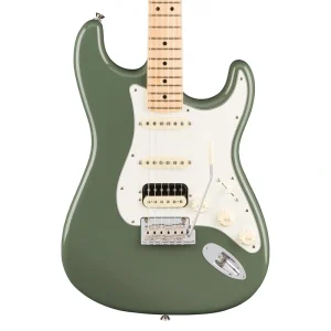 Fender American Professional Stratocaster HSS Shawbucker – Antique Olive – Maple