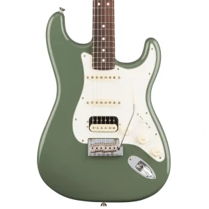 Fender American Professional Stratocaster HSS Shawbucker – Antique Olive – Rosewood