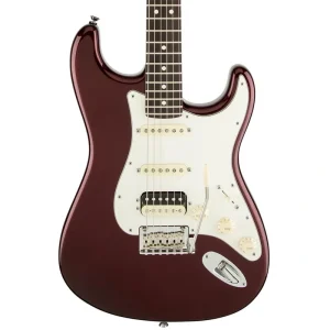 Fender American Standard Stratocaster – HSS Shawbucker – Bordeaux Metal