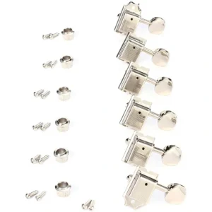 Fender AMERICAN VINTAGE Stratocaster/Telecaster Machine Heads – Chrome (6)