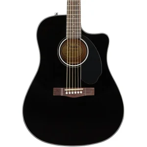 Fender CD-60SCE Acoustic – Black