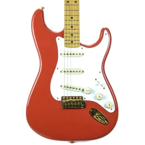 Fender FSR Limited Edition 50S Stratocaster – Fiesta Red – Gold Hardware