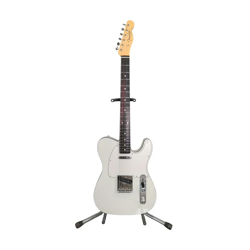Fender FSR MIJ Traditional 60s Telecaster Custom Electric Guitar, RW FB, Olympic White