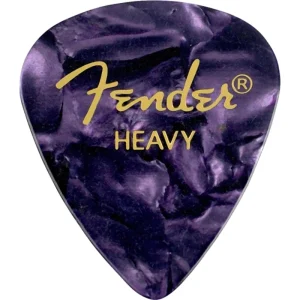 Fender Guitar Pick 351 Shape Classic Celluloid 1 Gross – Purple Moto – Heavy, 144-Count