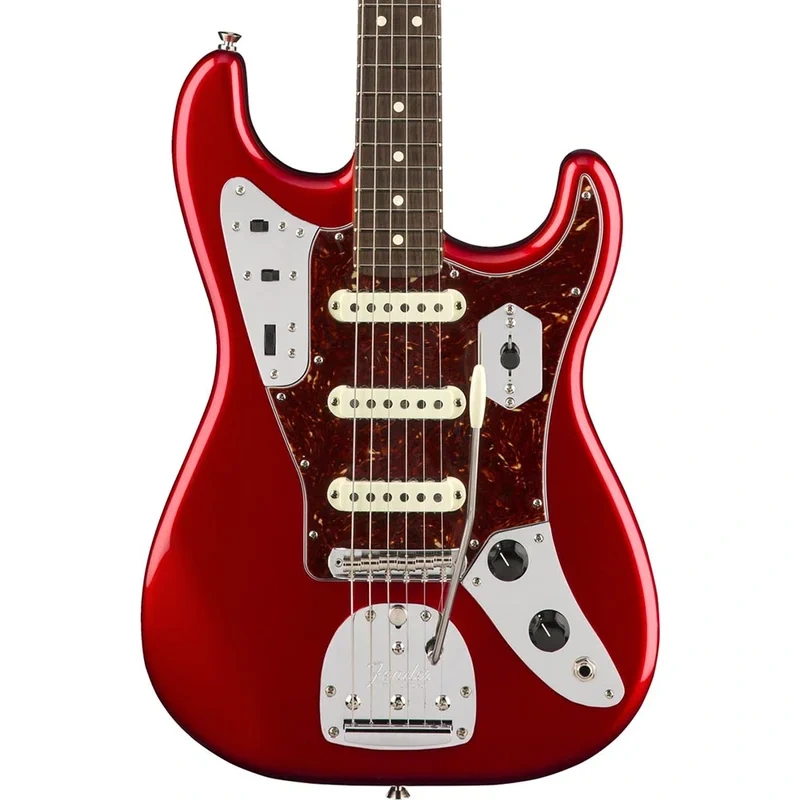 Fender Jaguar Stratocaster – Rosewood – Candy Apple Red