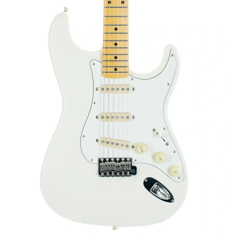 Fender JV Modified ’60s Stratocaster, Maple, Olympic White