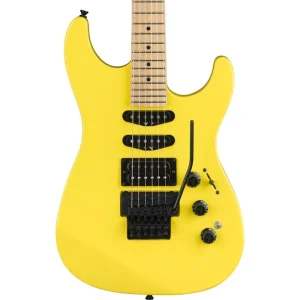 Fender Limited Edition HM Stratocaster Maple Fingerboard Frozen Yellow