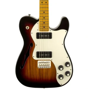 Fender Modern Player Telecaster Thinline Deluxe – Maple Fingerboard – 3-Color Sunburst
