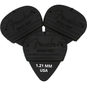 Fender MOJO GRIP Delrin Guitar Picks 1.21mm 3pk