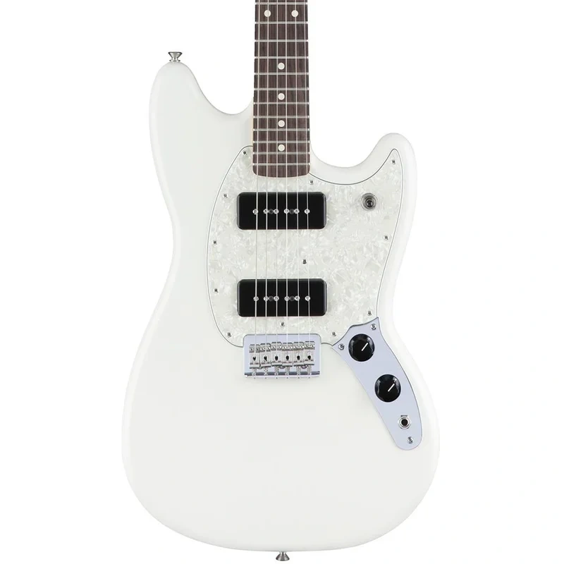 Fender Mustang 90 – Olympic White – Rosewood