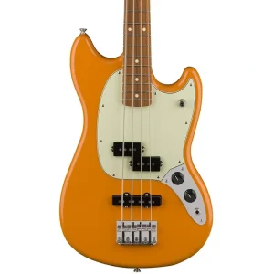Fender Mustang Bass PJ – Pau Ferro Fingerboard – Capri Orange
