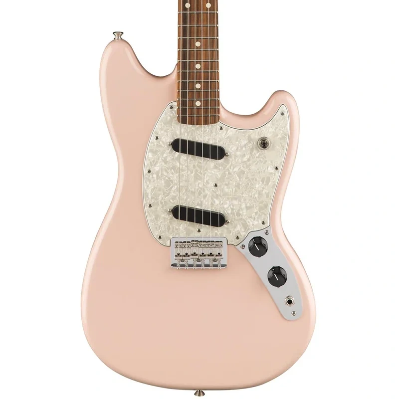 Fender Mustang – Pau Ferro Fingerboard – Shell Pink