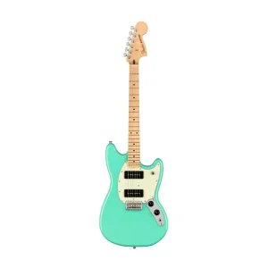 Fender Player Mustang 90 Electric Guitar, Maple FB, Seafoam Green