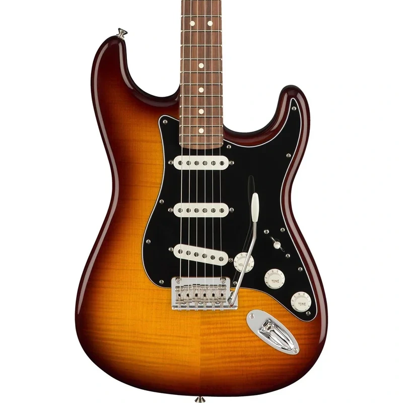 Fender Player Series Stratocaster Plus Top – Pau Ferro Fingerboard – Tobacco Sunburst