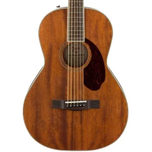 Fender PM-2 Parlor All Mahogany With Case – Natural