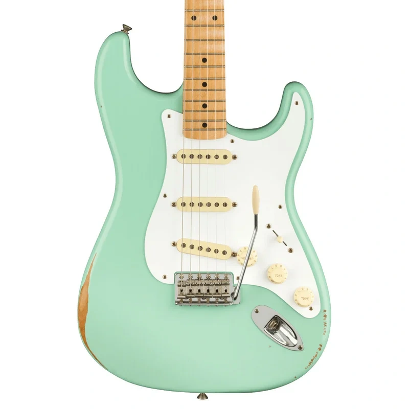 Fender Road Worn ’50s Stratocaster Maple, Surf Green