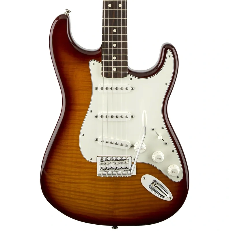 Fender Standard Stratocaster Plus Top – Rosewood Fingerboard – Tobacco Sunburst