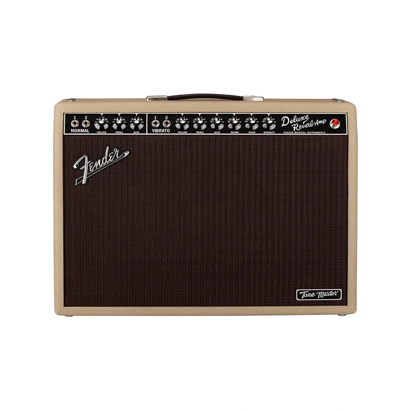 Fender Tone Master Deluxe Reverb Guitar Amplifier, Blonde, 230V EUR