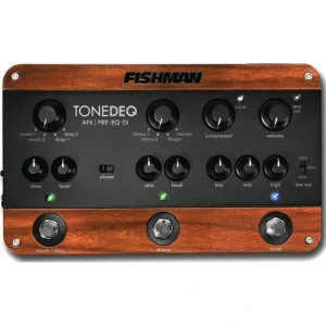 Fishman TONEDEQ AFX Preamp/EQ/DI Pedal w/ Dual Effects