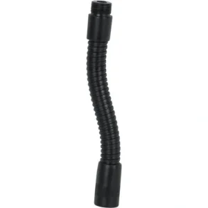 Gator Frameworks GFW-MIC-GN6 Gooseneck – Black, 6″