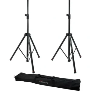 Gator Frameworks GFW-SPK-3000SET Pair of GFW-SPK-3000 Speaker Stands w/ Carry Bag