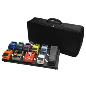 Gator GPB-BAK-1 Large Aluminum Pedalboard w/ Carry Bag – Black