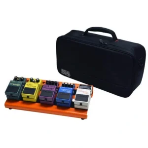 Gator GPB-LAK-OR Small Aluminum Pedal Board W/ Carry Bag – British Orange
