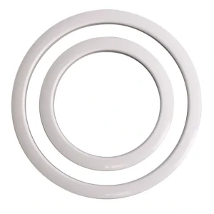 Gibraltar SC-GPHP-6W Port Hole Protector 6-Inch – White Finish