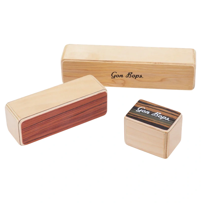 Gon Bops FSPWSH3 Fiesta Wood Shakers – 3 Pack