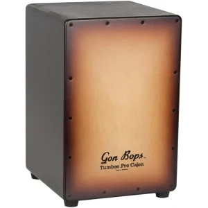 Gon Bops TPCJBTB Tumbao Pro Cajon (Burnt Toast Burst)
