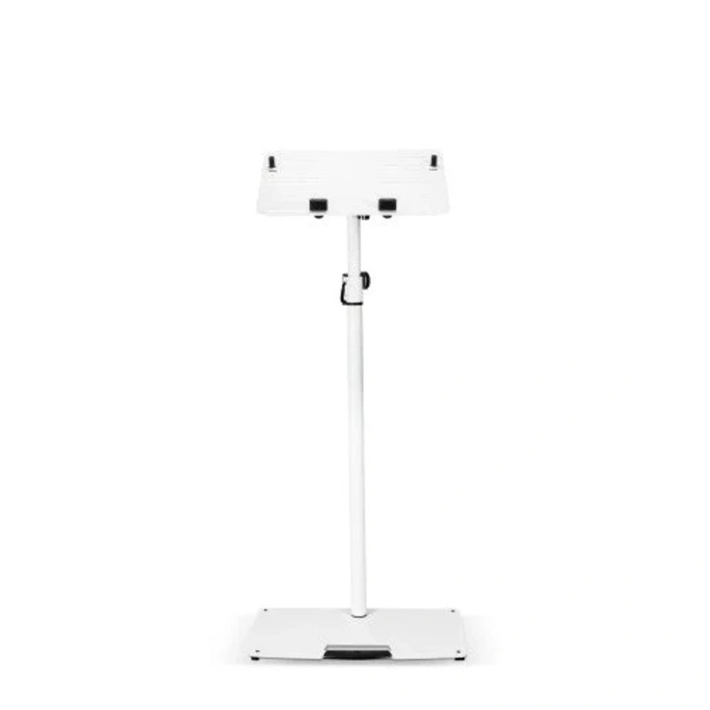 Gravity GR-GLTST02W Universal Laptop Stand with Adjustable Holding Pins and Steel Base