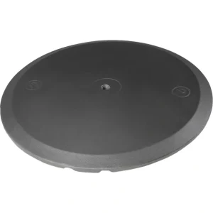 Gravity GR-GWB123B Round Cast Iron Base for M20 Poles