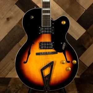 Gretsch 2018 G2420 Streamliner Hollow Body, Aged Brooklyn Burst – Used