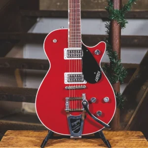 Gretsch 2018 G6131T Players Edition Jet, Bigsby, Firebird Red With OHSC – Used