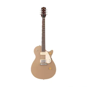 Gretsch G2215-P90 Streamliner Junior Jet Club Electric Guitar, Laurel FB, Sahara Metallic